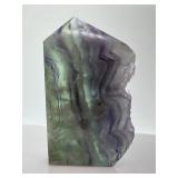 Fluorite Teardrop & Rough Cluster Display Specimens - Green Purple Bands