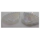 Pair of Selenite Stone Angel Wings - Carved Stone Decorative Sculpture