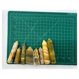 Agate & Jasper Crystal Points - Polished Obelisks, Assorted Colors, 4-7 in tall