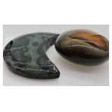 Ocean Jasper Crescent Stone & Polished Stone