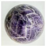 Amethyst Sphere - Purple Crystal Ball for Display & Collection - Natural Quartz Geode Orb