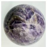 Amethyst Sphere - Purple Crystal Ball for Display & Collection - Natural Quartz Geode Orb