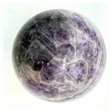 Amethyst Sphere - Purple Crystal Ball for Display & Collection - Natural Quartz Geode Orb