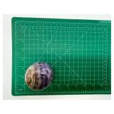 Amethyst Geode Sphere - Polished Purple Crystal Ball