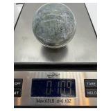 Moss Agate Sphere - Green & Gray Dendritic Ball