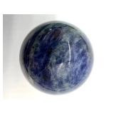 Sodalite Sphere on Driftwood Stand