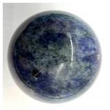 Sodalite Sphere on Driftwood Stand