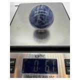 Sodalite Sphere on Driftwood Stand