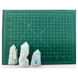 Blue Amazonite Crystal Towers - 3-Piece Display Set