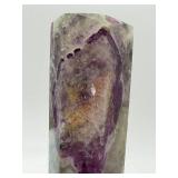 Fluorite, Sphalerite & Ruby Fuchsite Tower Points (Lot of 3)