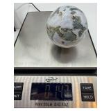 Moss Agate Sphere - Polished Geode Ball - Natural Decorative Stone