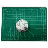 Moss Agate Sphere - Polished Geode Ball - Natural Decorative Stone