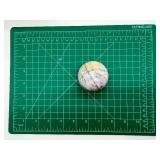 Fluorite Sphere - Natural Purple & Yellow Banding