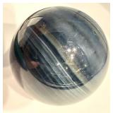 Blue Banded Agate Sphere