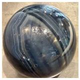 Blue Banded Agate Sphere