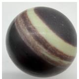 Purple Robe Jade Sphere - Driftwood Stand