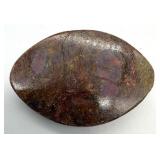 Hand-Carved Stone Pendants - Labradorite Moon Disc, Grapevine Oval & Crescent Ring (Lot of 3)