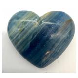 Lapis Lazuli Blocks & Blue Heart-Shaped Stone (Lot of 5)
