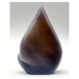 Agate Geode Stones - Hand-Polished, 4 Pieces