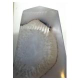 Agate Geode Stones - Hand-Polished, 4 Pieces