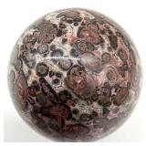 Ocean Jasper Spheres Orbicular Polished Balls (Lot of 3)