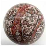 Ocean Jasper Spheres Orbicular Polished Balls (Lot of 3)