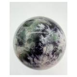 Fluorite Sphere - Green & Purple Crystal Ball