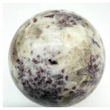 Rubellite Tourmaline Sphere - 1.5 In Natural Gem Ball