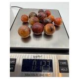 Polished Agate Spheres - Orange & Red Banding