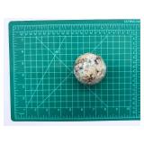 Ocean Jasper Sphere - Hand Polished Natural Stone Ball 2 in