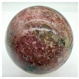 Pink Natural Stone Sphere - Polished Gem Ball