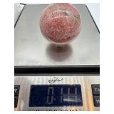 Pink Natural Stone Sphere - Polished Gem Ball
