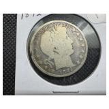 Better Date 1892 Silver Barber Half Dollar - Greysheet Wholesale Value for a G4 is $56