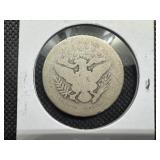 1893 Silver Barber Half Dollar