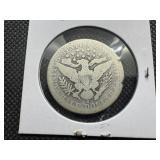 Key Date 1896-S Silver Barber Half Dollar - Greysheet Wholesale Value for a G4 is $120