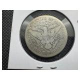 Key Date 1897-O Silver Barber Half Dollar - Greysheet Wholesale Value for a VG8 is $185