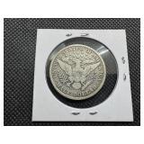 1898 Silver Barber Half Dollar - Greysheet Wholesale Value for a XF40 is $165