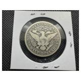 Better Date 1898-O Silver Barber Half Dollar