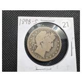 Better Date 1898-S Silver Barber Half Dollar
