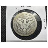 1900 Silver Barber Half Dollar