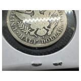 Semi-Key Date 1901-S Barber Half Dollar - Greysheet Wholesale Value for a VG8 is $115