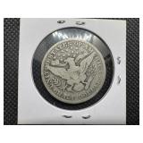 1904 Silver Barber Half Dollar