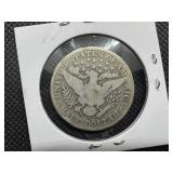 Semi-Key Date 1904-S Barber Half Dollar - Greysheet Wholesale Value for a VG8 is $120