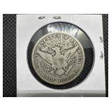 1907-D Silver Barber Half Dollar