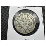 1907-D Silver Barber Half Dollar