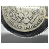 1907-D Silver Barber Half Dollar