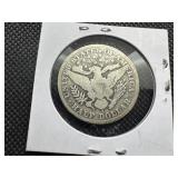 1907-S Silver Barber Half Dollar