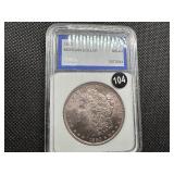 1885 Nicely-Toned Silver Morgan Dollar IGS MS64 - Beautiful Coin!!!
