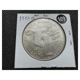 1983-D Olympic Commemorative Silver Dollar