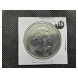 2009 BU Canadian 1 Oz. .9999 Silver Maple Leaf Coin